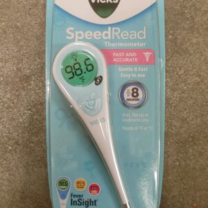 Vicks Speed Read Pediatric Digital 8 Second Thermometer