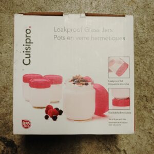 Cuisipro Glass Jar Set