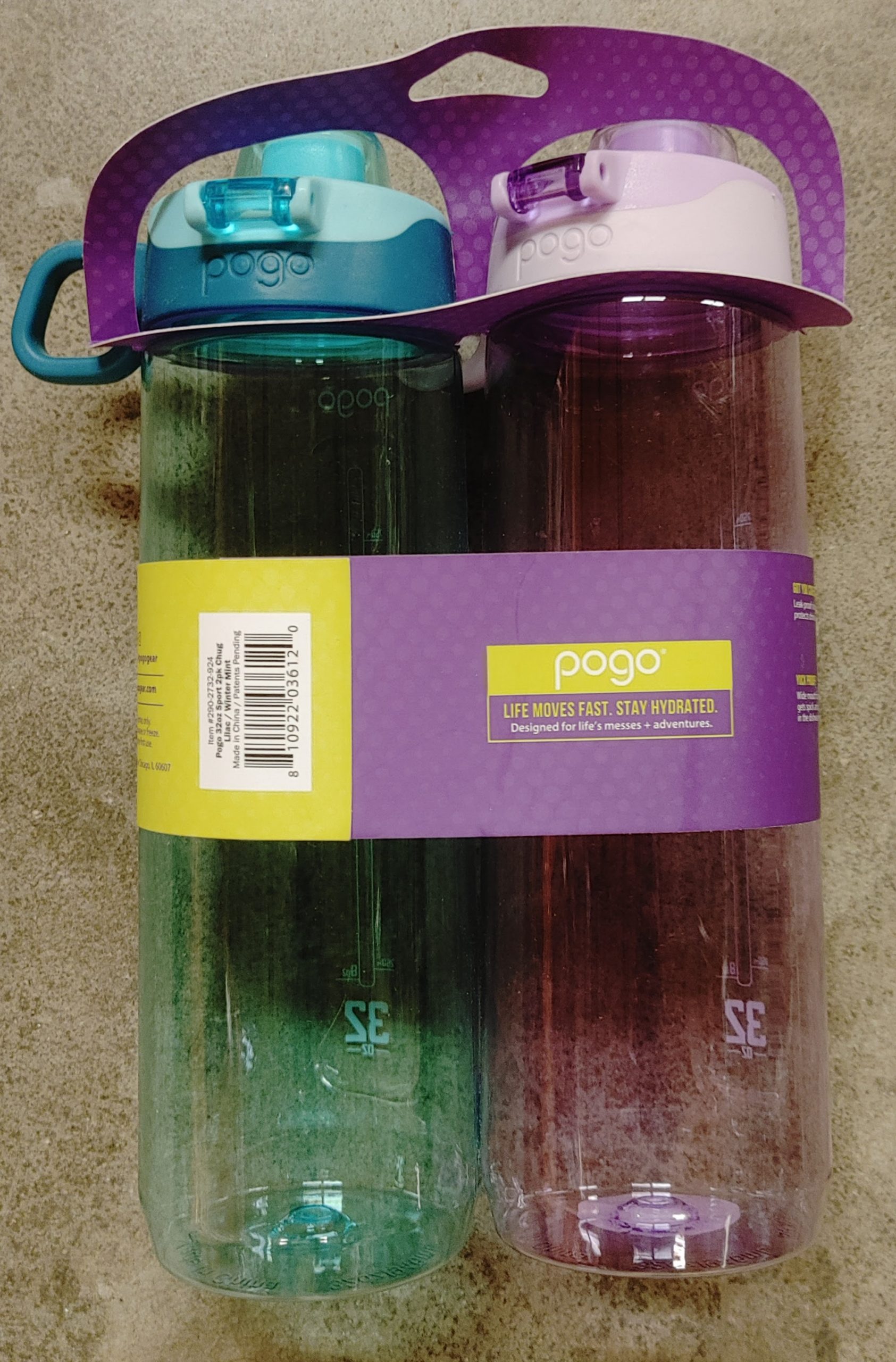 Pogo Tritan Water Bottle 2pk - Image 2
