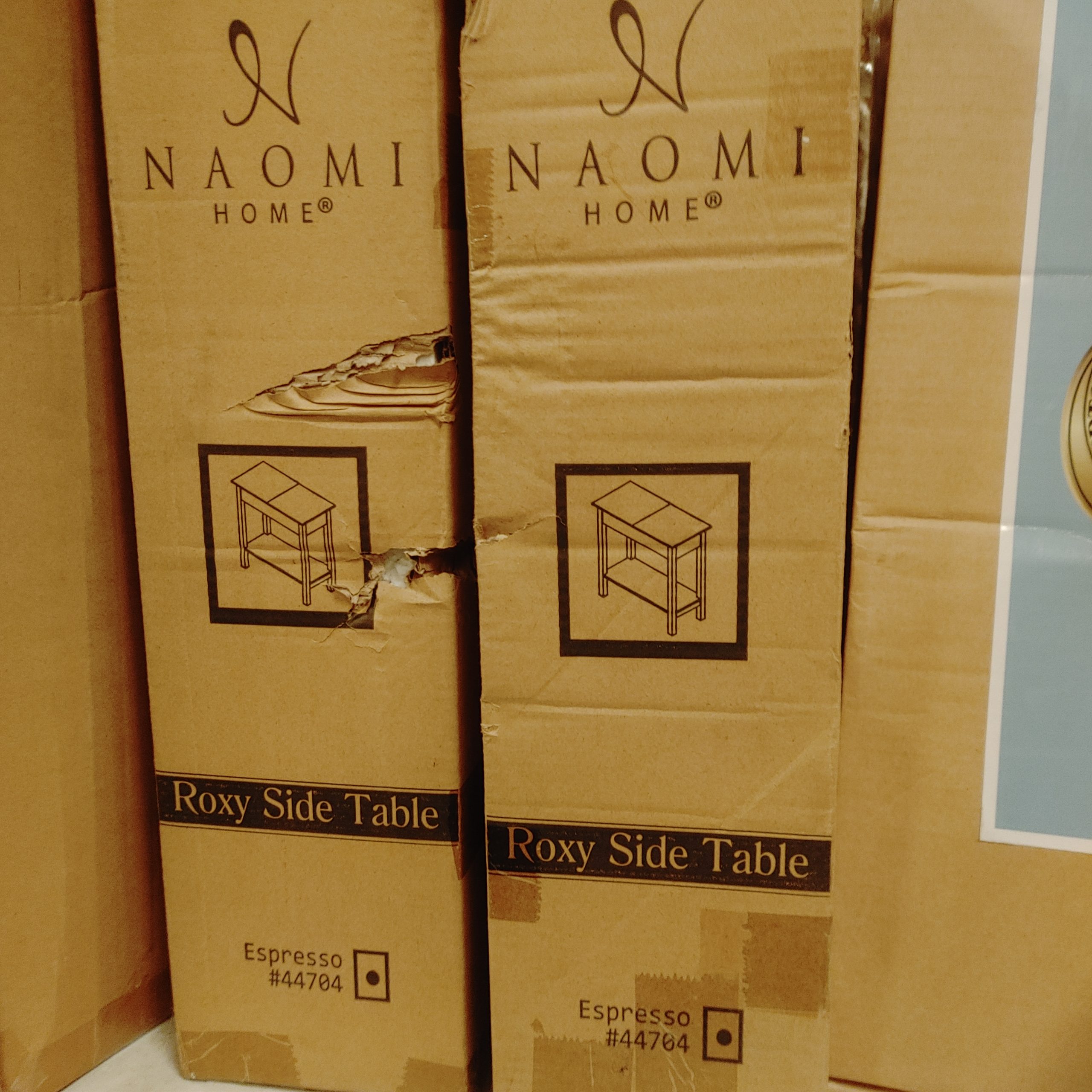 Naomi Home Roxy Flip Top Chairside Table - Image 3