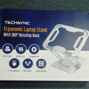 TechSync Ergonomic Laptop Stand