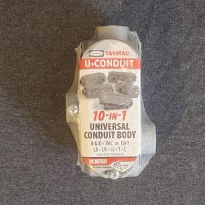 TayMac U-Conduit 10-in-1 Universal Conduit Body 1/2"