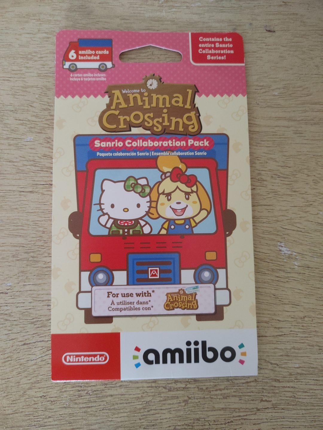 Animal Crossing Sanrio amiibo Collaboration Pack