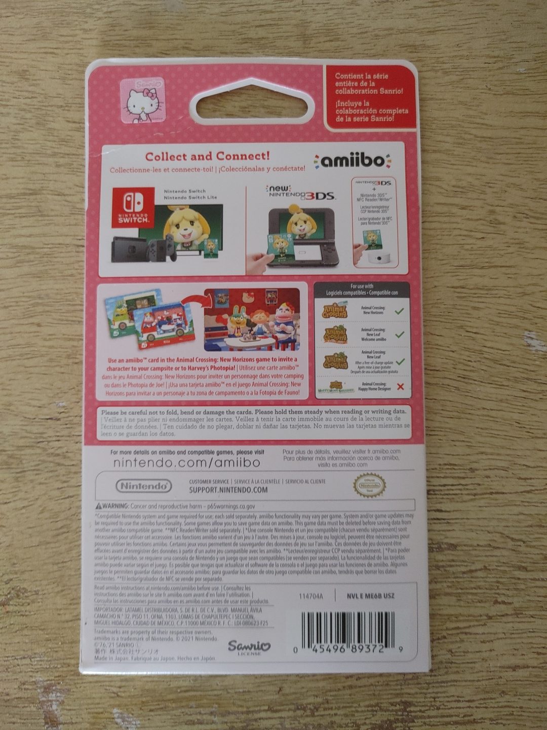 Animal Crossing Sanrio amiibo Collaboration Pack - Image 2