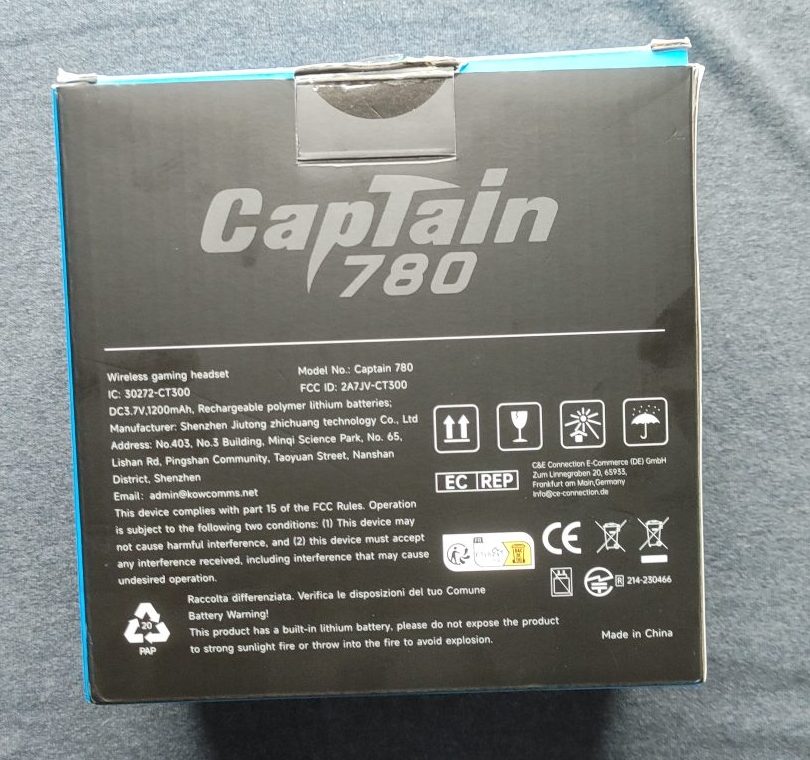 Captain 780 Gaming Headset - Image 2
