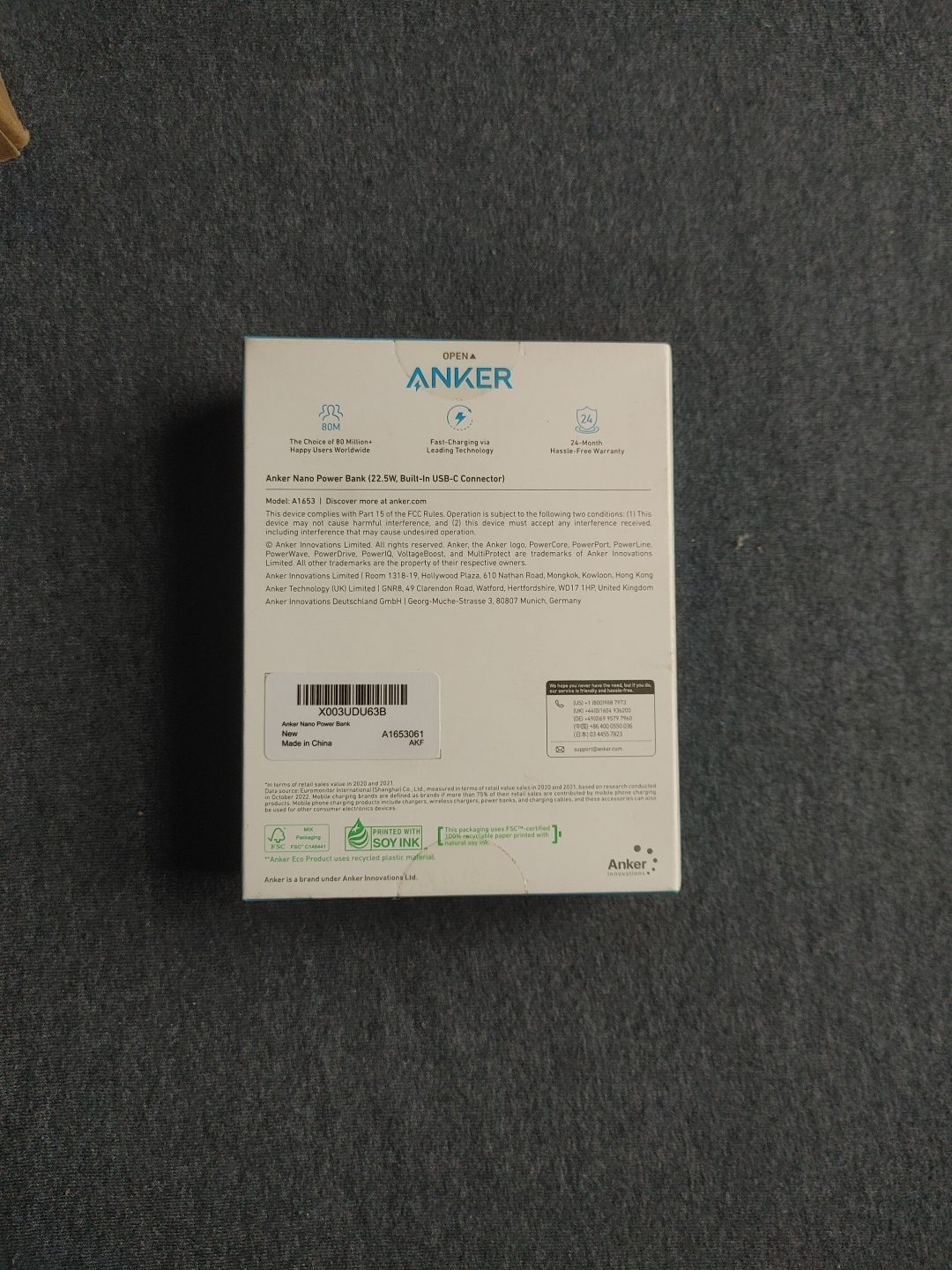 Anker Nano Power Bank 5,000mAh Portable Charger 22.5W - Image 4